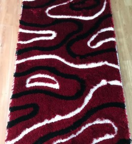 Високоворсний килим Loop Shaggy 8639A RED